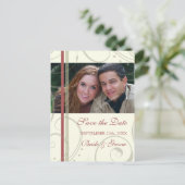 Cartes postales de mariage à conserver avec photo  (Debout devant)