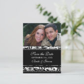 Cartes postales de mariage à date de sauvegarde de (Debout devant)