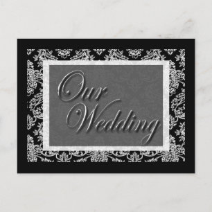 Cartes postales de mariage en damas