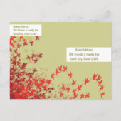 Cartes postales de mariage pour sauvegarder la dat (Dos)