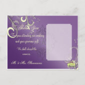 Cartes postales de Merci mariage, (Dos)