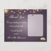 Cartes postales de Merci mariage, (Dos)