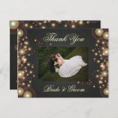 Cartes postales de Merci mariage, (Devant / Derrière)