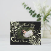 Cartes postales de Merci mariage, (Debout devant)