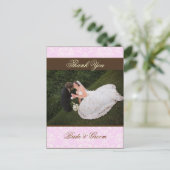 Cartes postales de Merci mariage, (Debout devant)