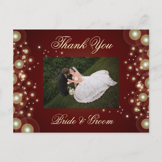 Cartes postales de Merci mariage, (Devant)