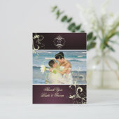 Cartes postales de Merci mariage, (Debout devant)