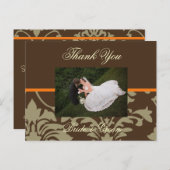 Cartes postales de Merci mariage, (Devant / Derrière)