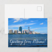 Cartes postales de Miami (Devant / Derrière)