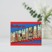 Cartes postales de monuments du Michigan (Debout devant)