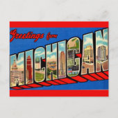 Cartes postales de monuments du Michigan (Devant)