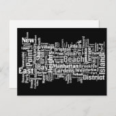 Cartes postales de New York (Devant / Derrière)