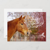 Cartes postales de Noël (Devant / Derrière)