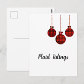 Cartes postales de Noël (Devant / Derrière)