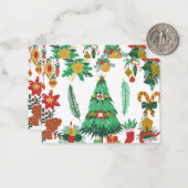 Cartes postales de Noël (Devant/Arrière en situation)