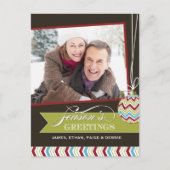 Cartes postales de Noël Classy (Devant)