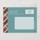 Cartes postales de Noël Classy (Dos)