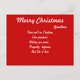 Cartes postales de Noël de la Grande-mère
