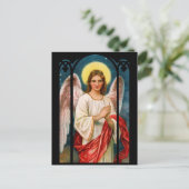 Cartes postales de Noël de l'Ange victorien (Debout devant)