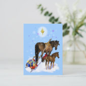 Cartes postales de Noël et de bébé (Debout devant)