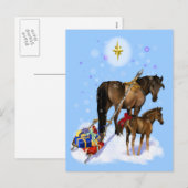 Cartes postales de Noël et de bébé (Devant / Derrière)