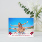 Cartes postales de Noël Mele Kalikimaka (Debout devant)