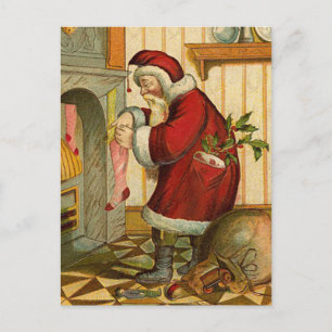 Cartes postales de Noël Père Noël