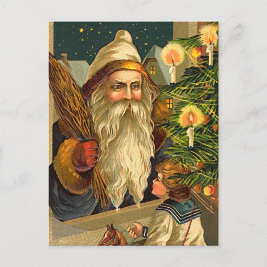 Cartes postales de Noël Père Noël (Devant)
