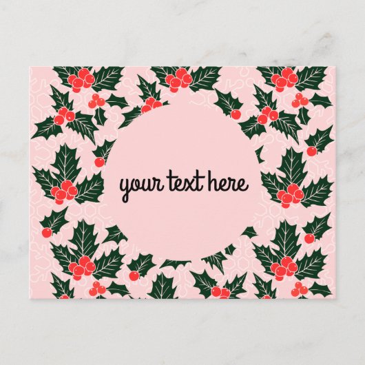 Cartes postales de Noël personnalisées (Devant)