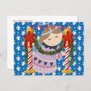 Cartes postales de Noël Pôle Nord