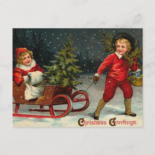 Cartes postales de Noël victoriennes (Devant)