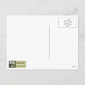 Cartes postales de Noël vintage Funky Mice (Dos)