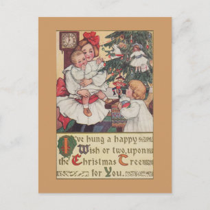Cartes postales de Noël vintages et colorées