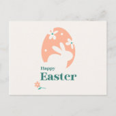 Cartes postales de Pâques Bunny Carte Joyeuse Pâqu (Devant)