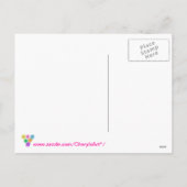 Cartes postales de Pâques colorées (Dos)