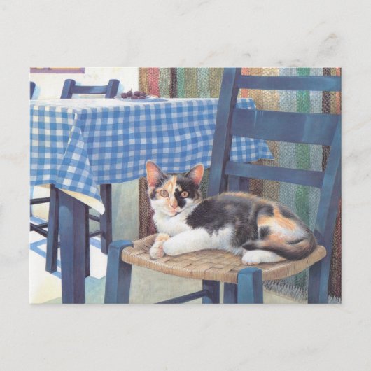 CARTES POSTALES DE PEINTURE CAT (Devant)