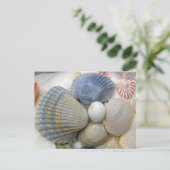 Cartes postales de photo Blue Seashell (Debout devant)