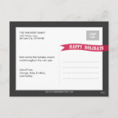 Cartes postales de photos de Noël d'amour (Dos)