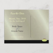 Cartes postales de photos pour annoncer la date (Dos)