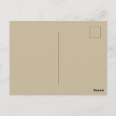 Cartes postales de pins et arlequin (Dos)