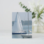 Cartes postales de plaisance (Debout devant)