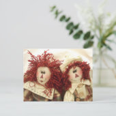 Cartes postales de poupées ragogiques (Debout devant)