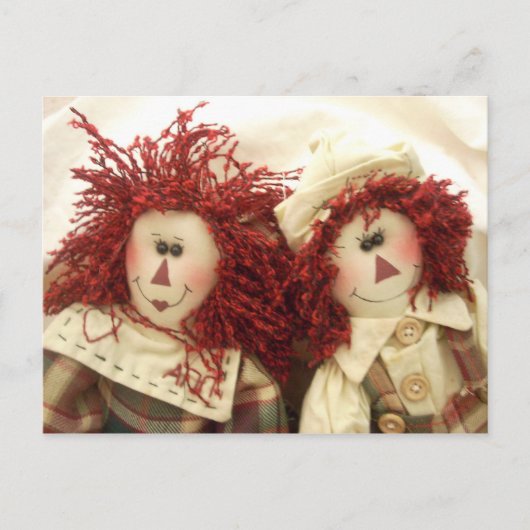 Cartes postales de poupées ragogiques (Devant)