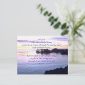 Cartes postales de prière (Montrez votre attention (Debout devant)