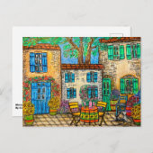 Cartes postales de Provence par Lisa Lorenz (Devant / Derrière)