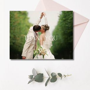 Cartes postales de remerciement pour mariage avec