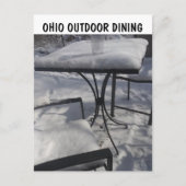CARTES POSTALES DE RESTAURANT EXTÉRIEURES EN OHIO (Devant)