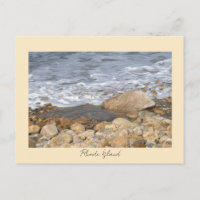 Cartes postales de Rhode Island Rochers Vagues