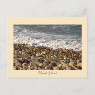 Cartes postales de Rhode Island Rochers Vagues