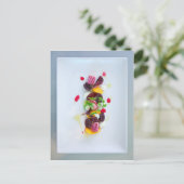 Cartes postales de salade de betteraves déconstrui (Debout devant)